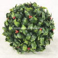 28CM künstlicher Weihnachtsstechpalmen-Ball-Topiary-Hängeball für Darden